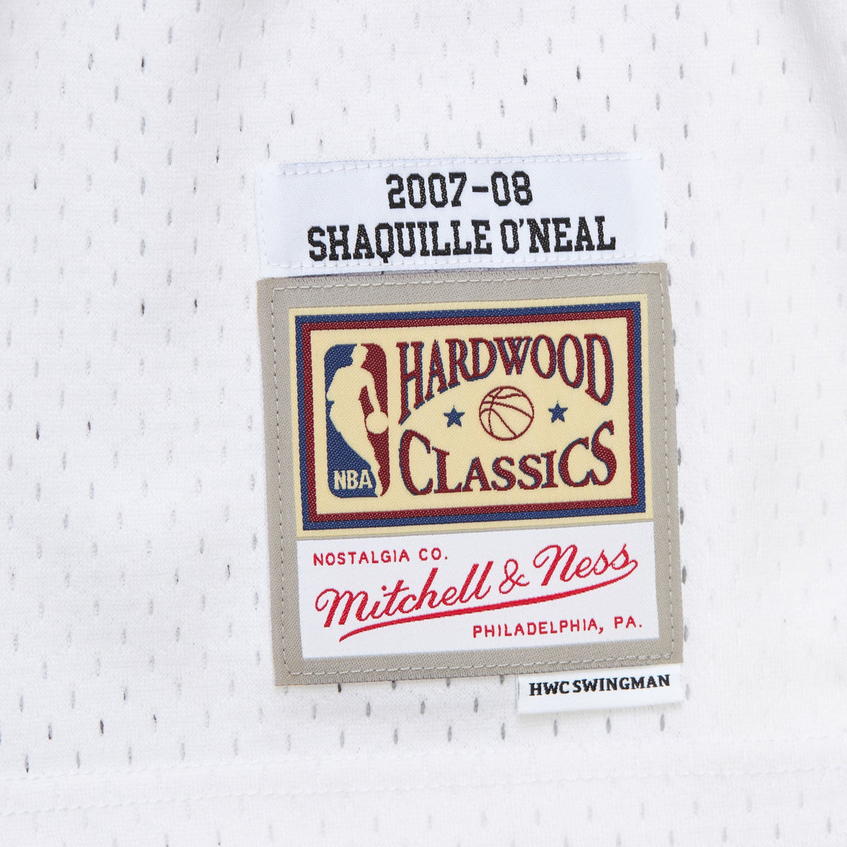 Men's Miami Heat Shaquille O'Neal Mitchell & Ness White product image 7