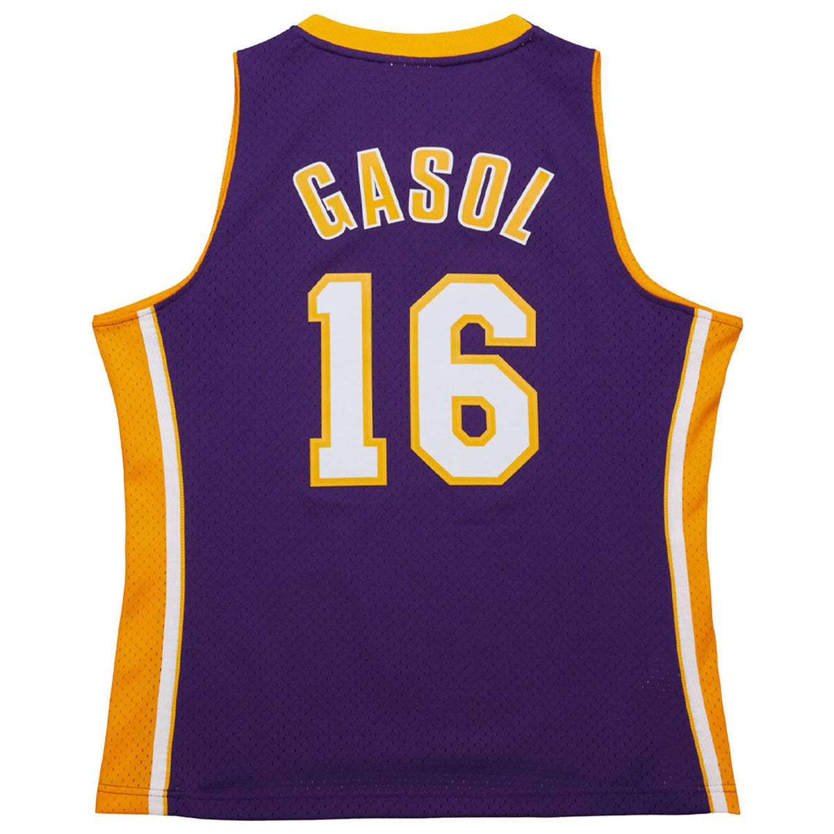 Men's Los Angeles Lakers Pau Gasol Mitchell & Ness Purple product image 4