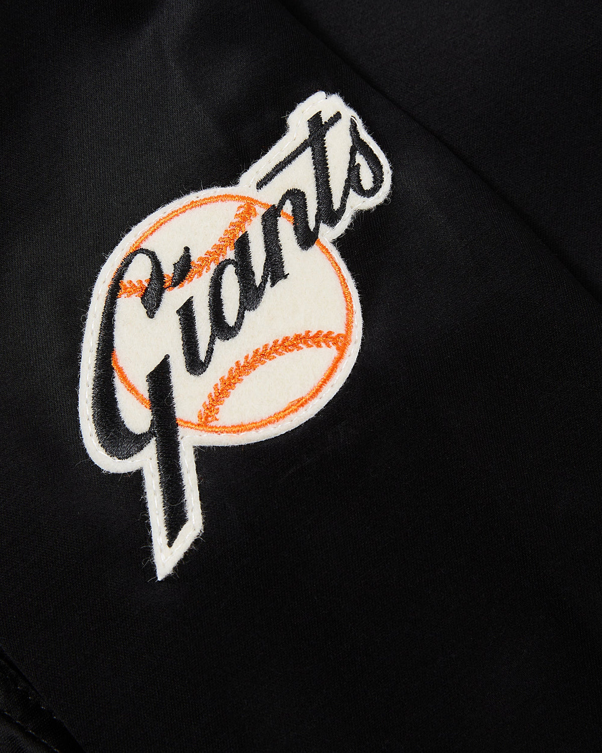 San Francisco Giants 1958 Satin Windbreaker Jacket product image 4, provided for visual reference and product detail review