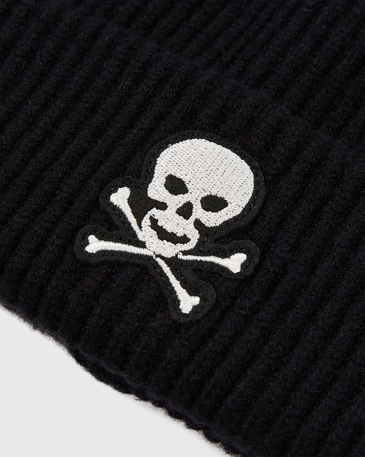 Sioux City Ghosts Embroidered Felt Ribbed Beanie product image 4, provided for visual reference and product detail review