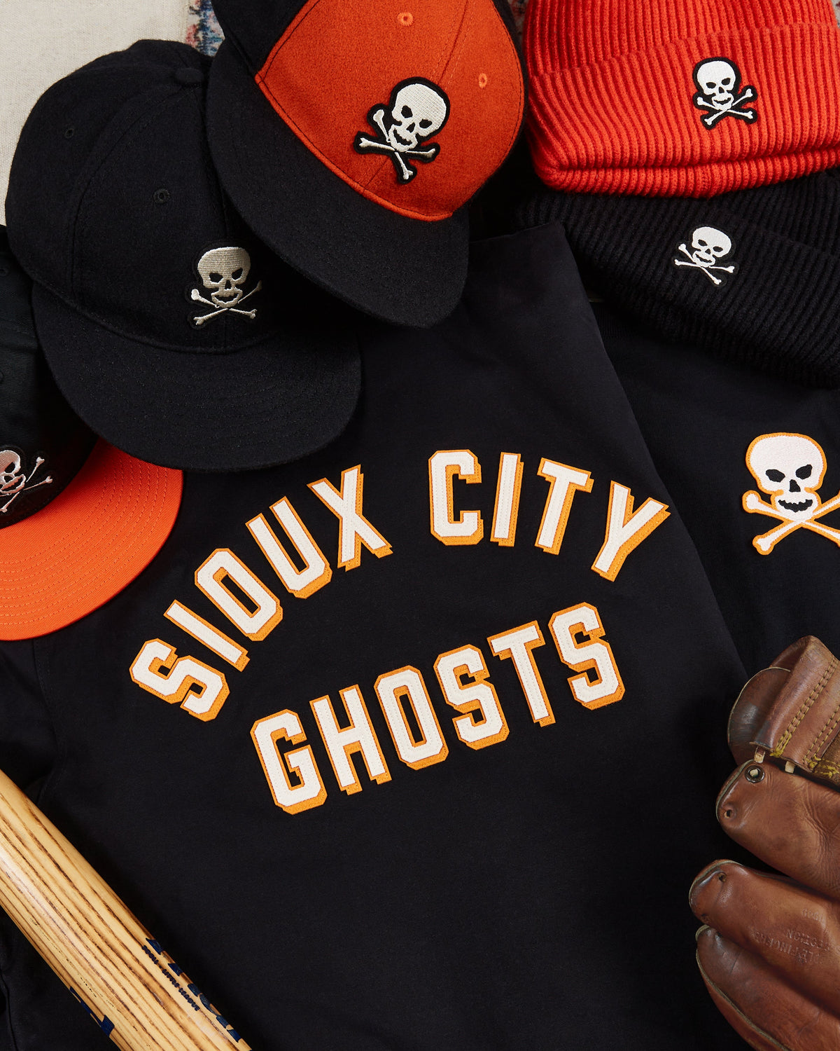 Sioux City Ghosts Cotton Grounds Crew Jacket product image 5, provided for visual reference and product detail review