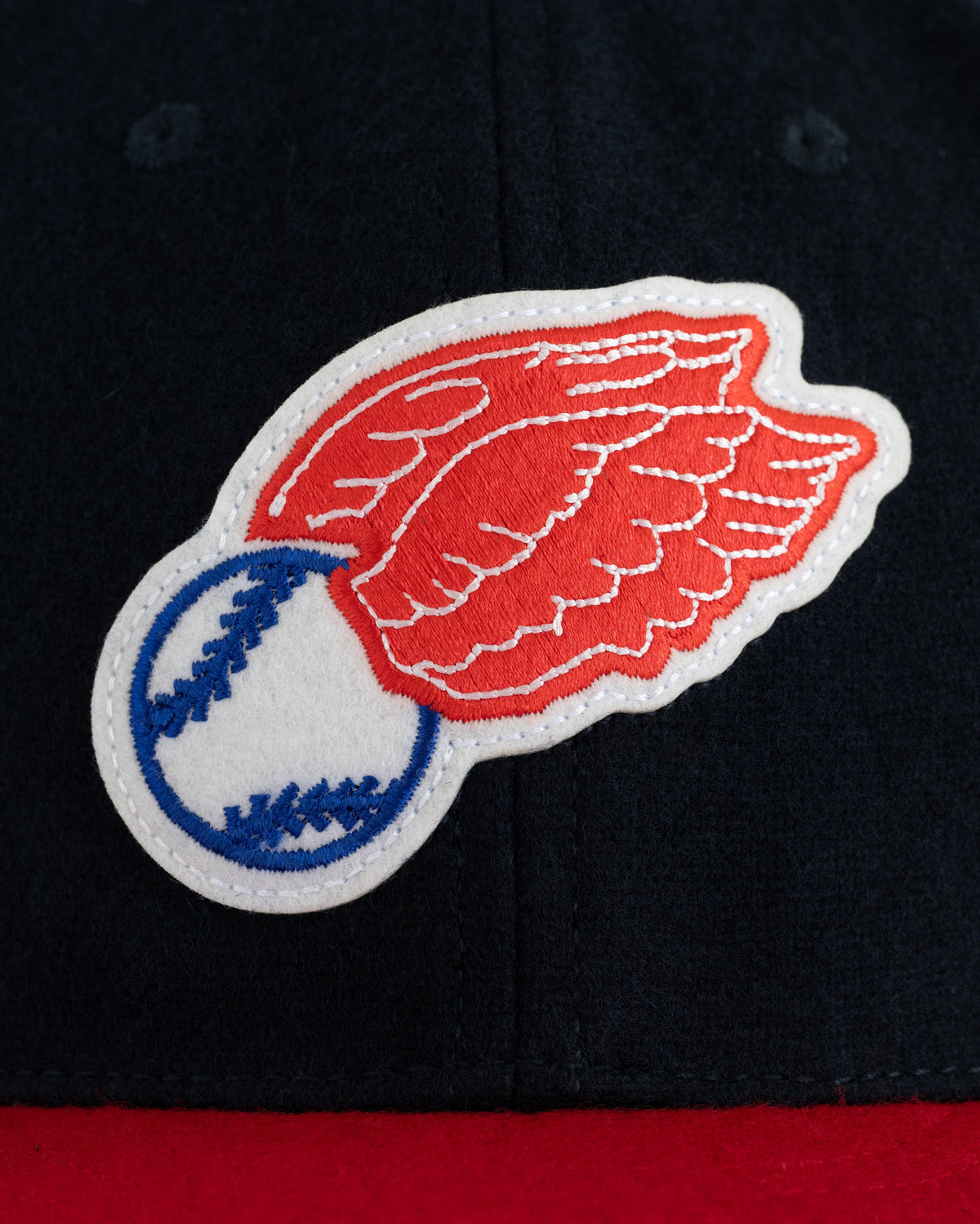 Rochester Red Wings 1950 Authentic Wool Ballcap product image 4, provided for visual reference and product detail review