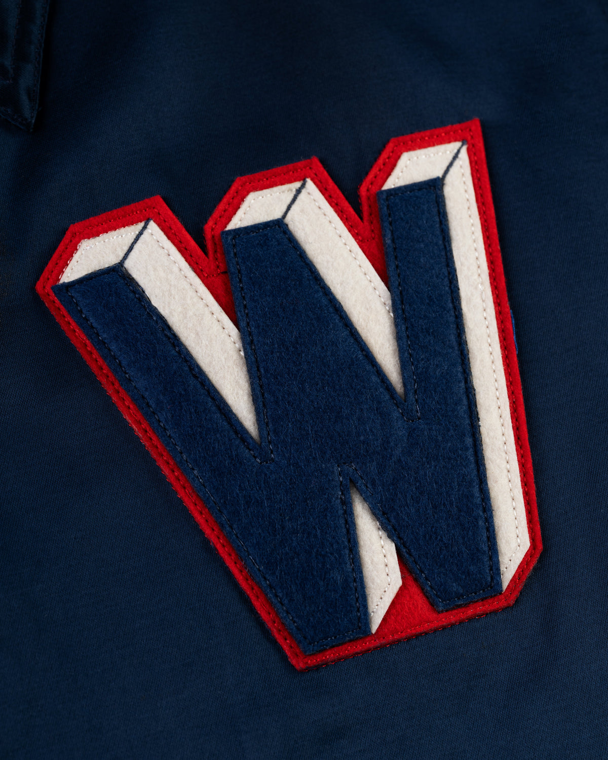 Washington Senators 1959 Satin Windbreaker Jacket product image 2, provided for visual reference and product detail review