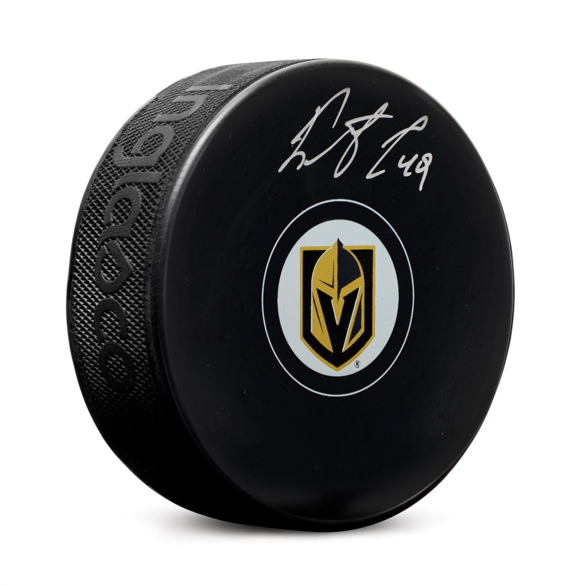 Ivan Barbashev Autographed Vegas Golden Knights Hockey Puck product image 1, provided for visual reference and product