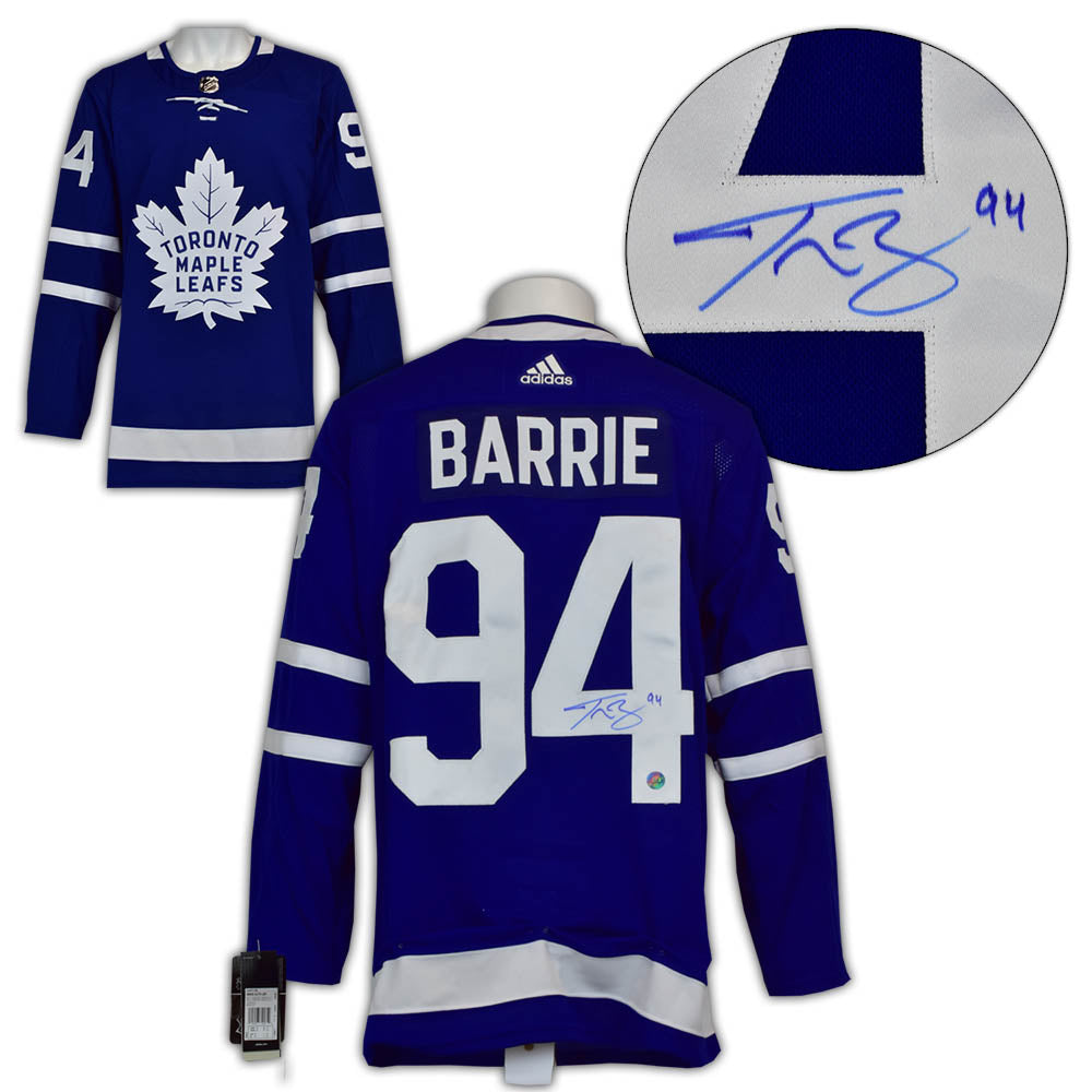 Tyson Barrie Autographed Toronto Maple Leafs adidas Jersey product image 1, provided for visual reference and product detail