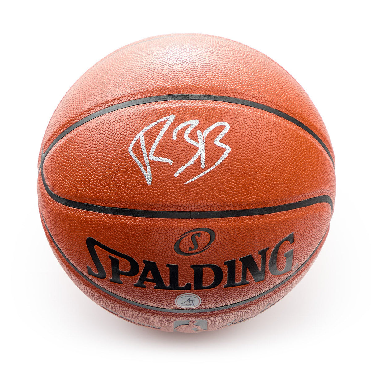 RJ Barrett Autographed Spalding Replica NBA Game Basketball product image 1, provided for visual reference and product