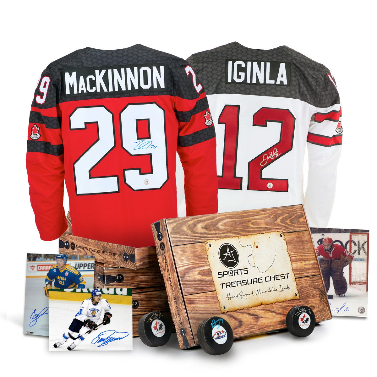 AJ Sports Hockey Winter Games Ultimate Gold Medal Treasure Chest product image 1, provided for visual reference and product