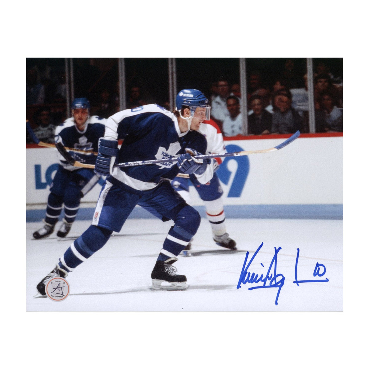 Vincent Damphousse Signed Toronto Maple Leafs Hockey 8x10 Photo product image 1, provided for visual reference and product