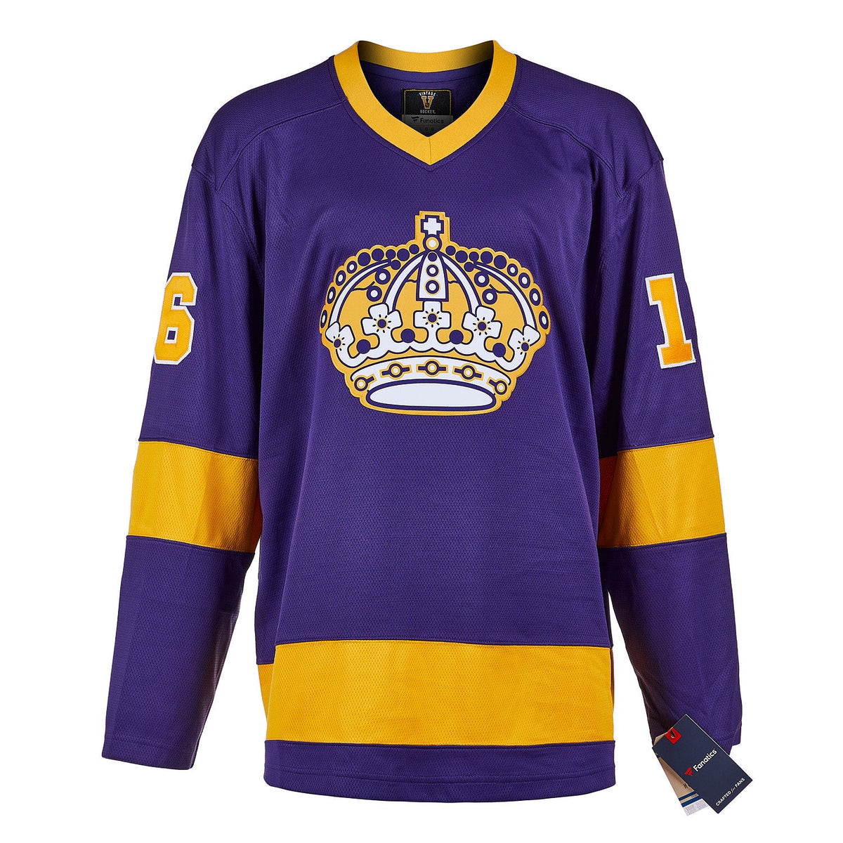 Marcel Dionne Signed Los Angeles Kings Throwback Breakaway Jersey product image 2, provided for visual reference and product