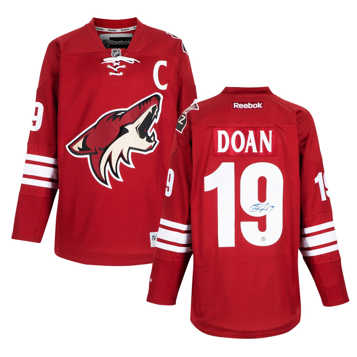 Shane Doan Signed Arizona Coyotes Vintage Reebok Jersey product image 3, provided for visual reference and product detail