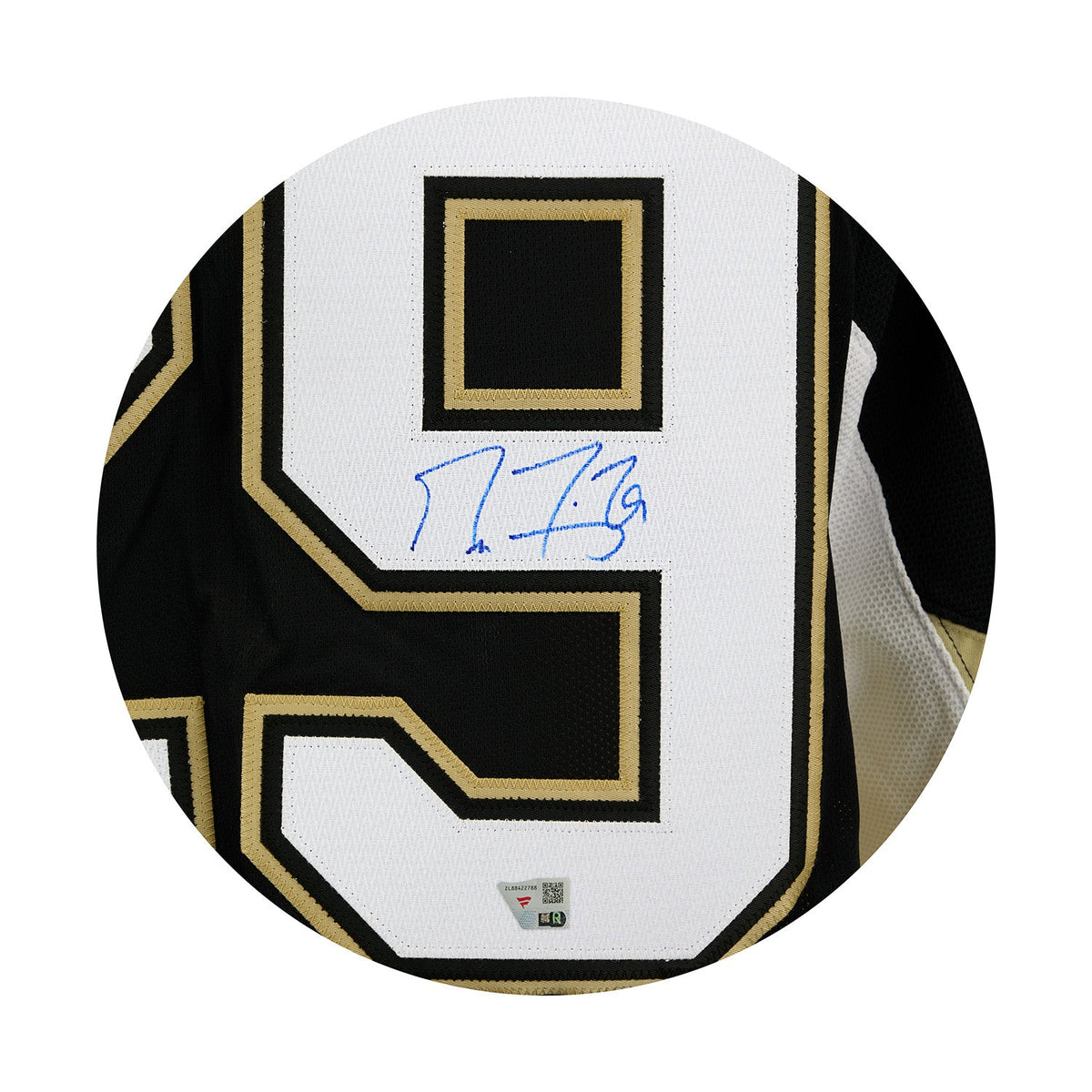 Marc-Andre Fleury Signed Pittsburgh Penguins 2009 Stanley Cup Reebok Jersey product image 3, provided for visual reference