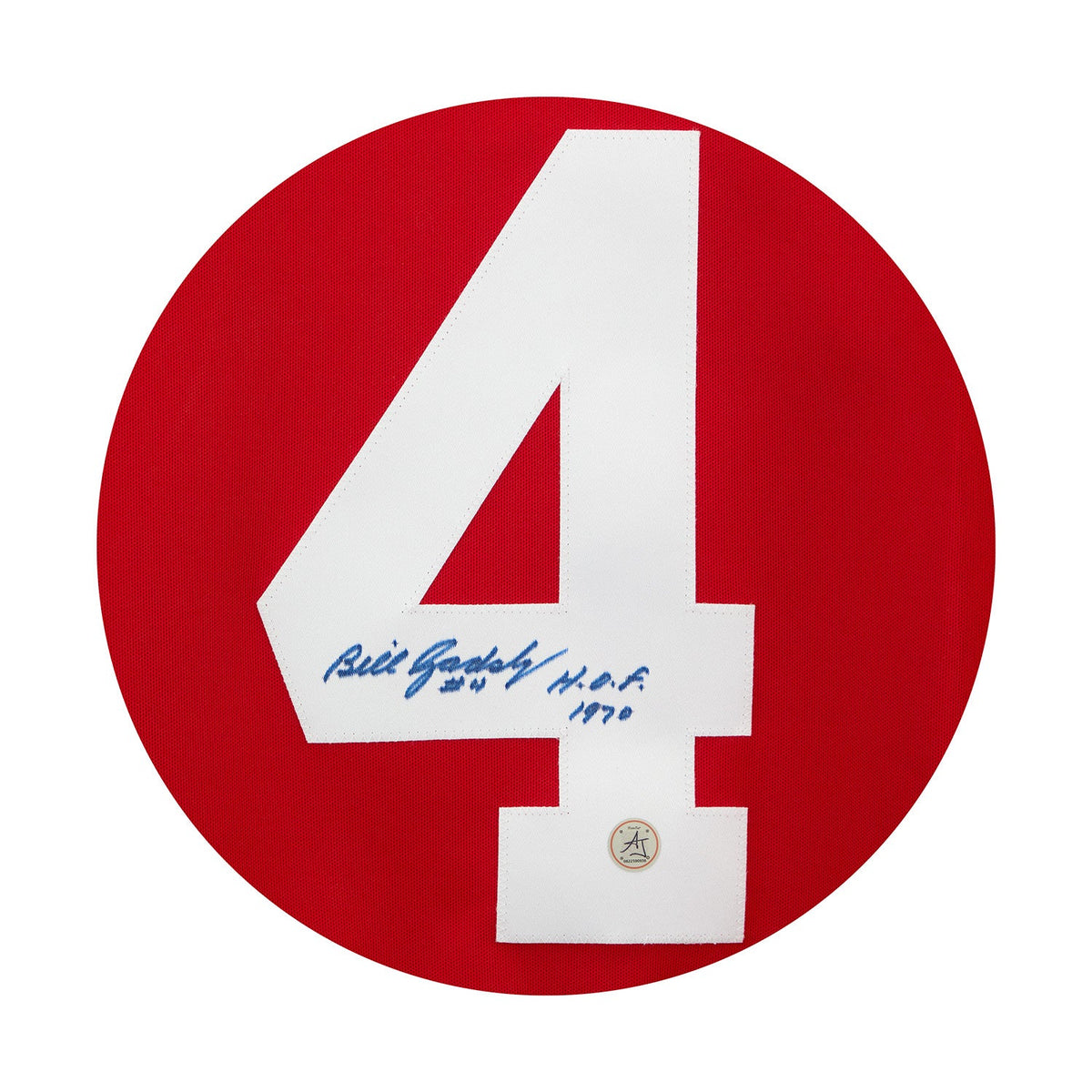 Bill Gadsby Autographed Chicago Blackhawks Vintage CCM Jersey product image 3, provided for visual reference and product