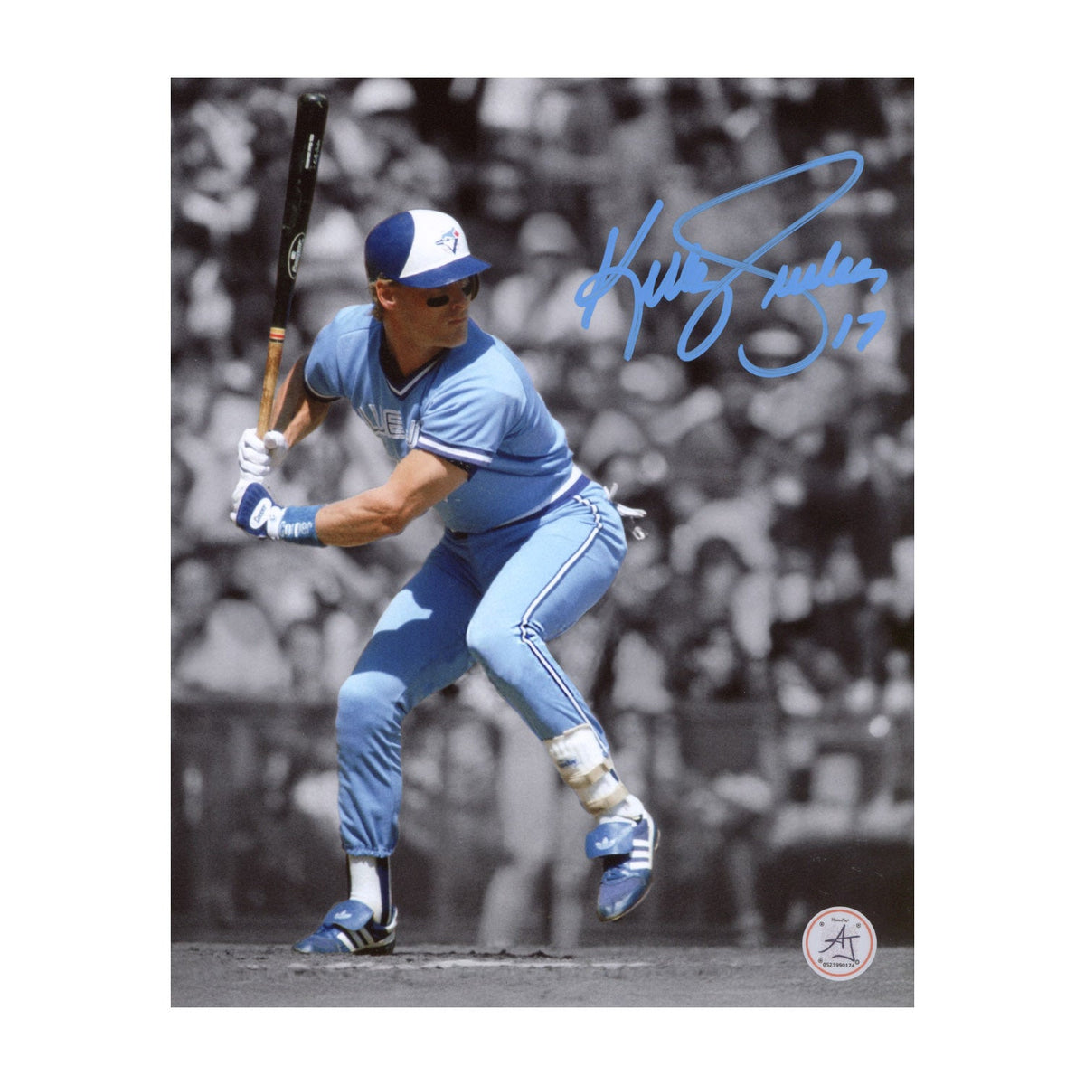 Kelly Gruber Signed Toronto Blue Jays Isolated Batting 8x10 Photo product image 1, provided for visual reference and product