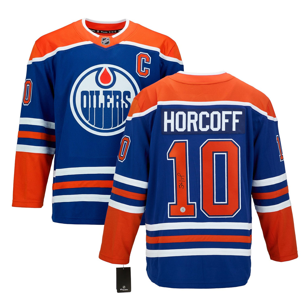 Shawn Horcoff Autographed Edmonton Oilers Fanatics Breakaway Jersey product image 3, provided for visual reference and