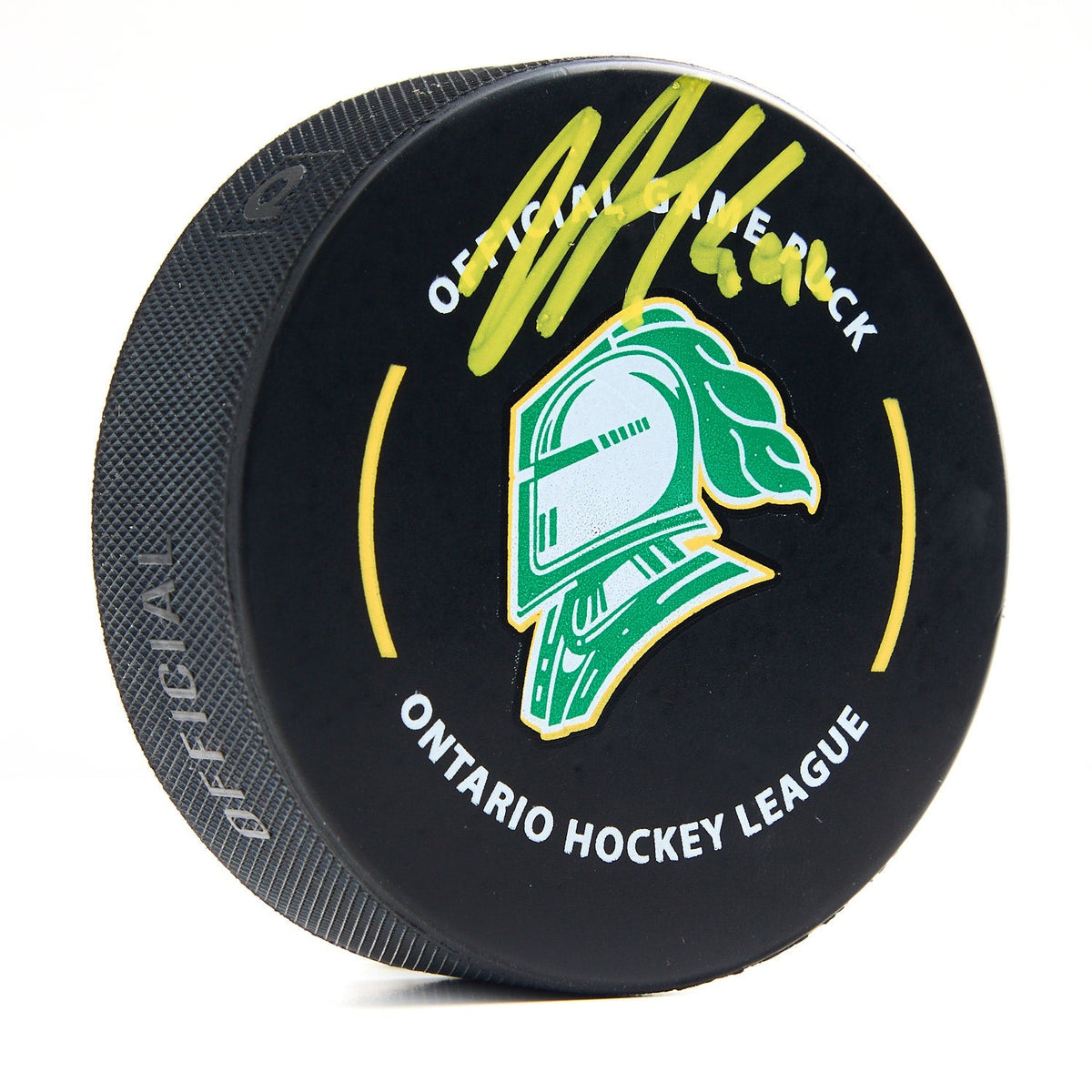 Nazem Kadri Signed London Knights Official Game Puck product image 1, provided for visual reference and product detail review