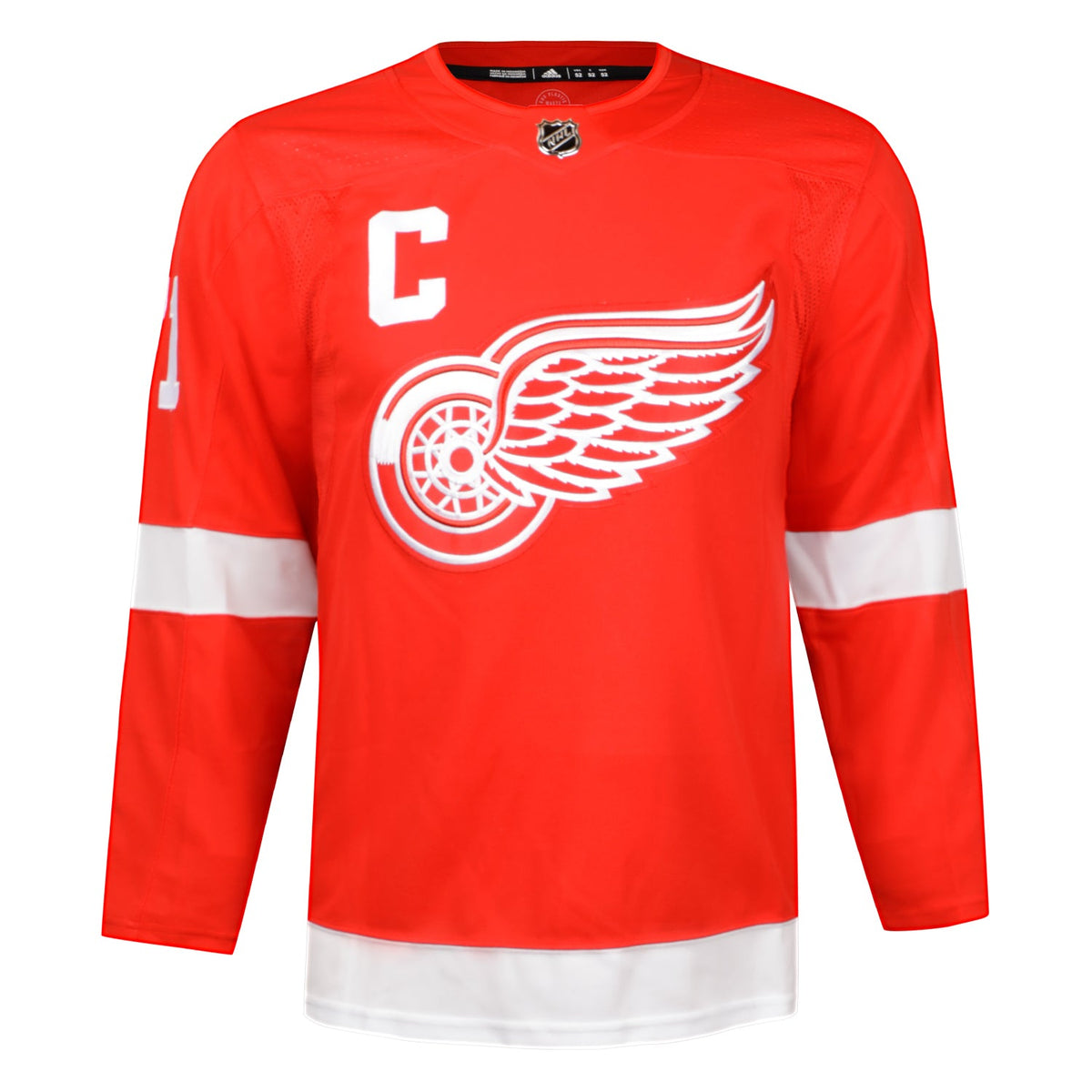 Dylan Larkin Autographed Detroit Red Wings Red adidas Jersey product image 2, provided for visual reference and product