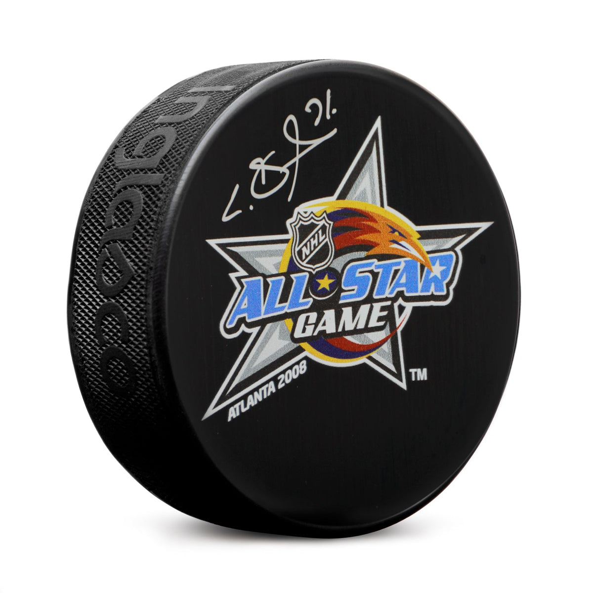 Evgeni Malkin Signed 2008 NHL All-Star Game Hockey Puck product image 1, provided for visual reference and product detail