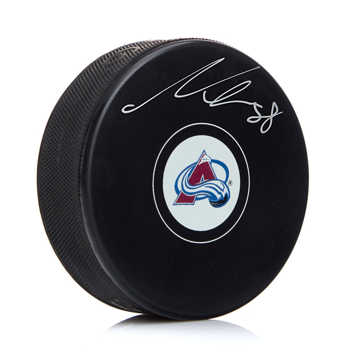 Martin Necas Autographed Colorado Avalanche Hockey Puck product image 1, provided for visual reference and product detail