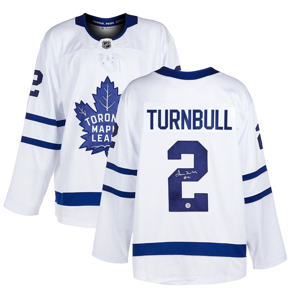 Ian Turnbull Signed Toronto Maple Leafs Throwback Breakaway Jersey product image 3, provided for visual reference and