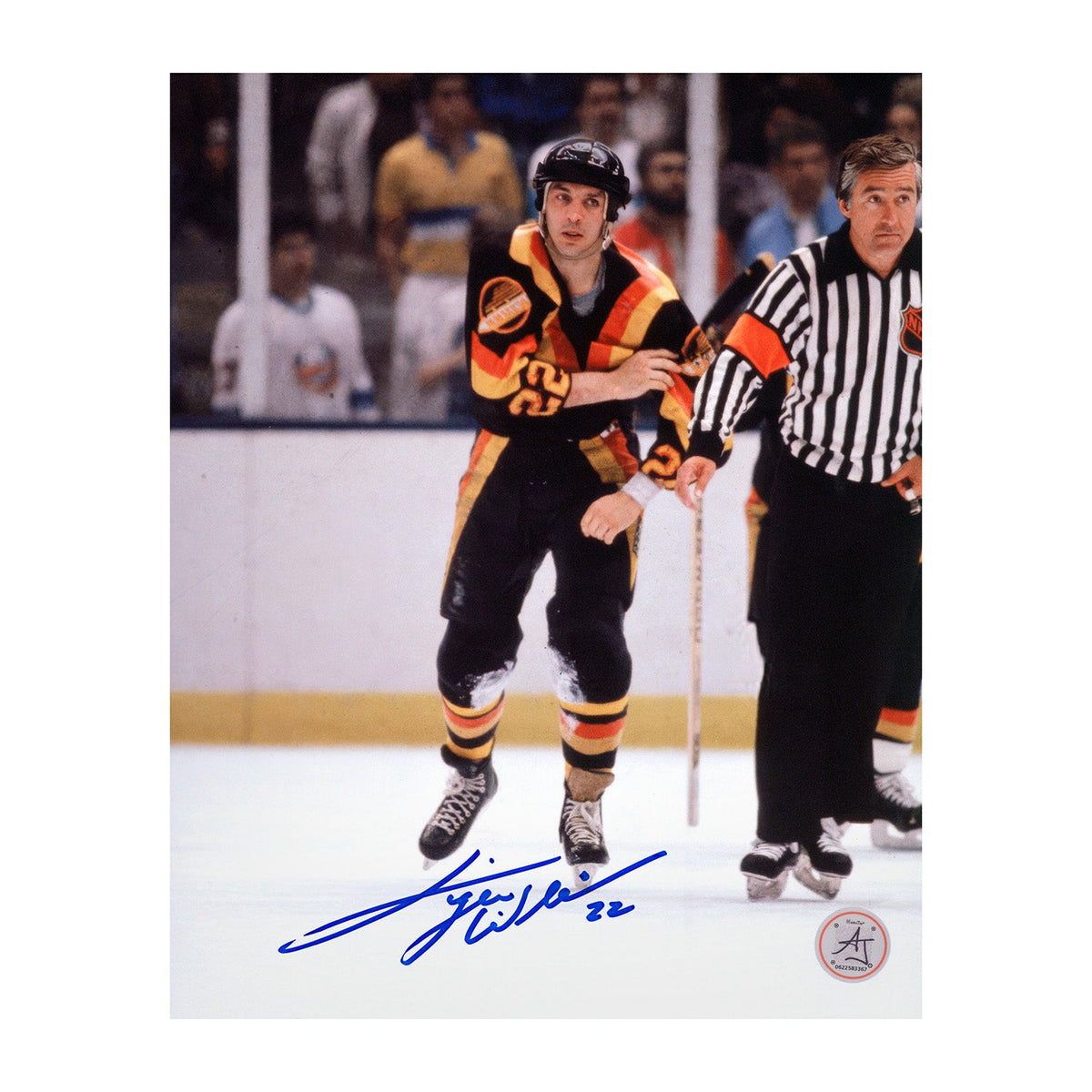 Tiger Williams Signed Vancouver Canucks Fight Champ 8x10 Photo product image 1, provided for visual reference and product