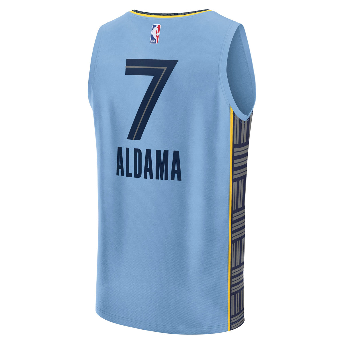 Men's Memphis Grizzlies Santi Aldama Fanatics Light Blue product image 4