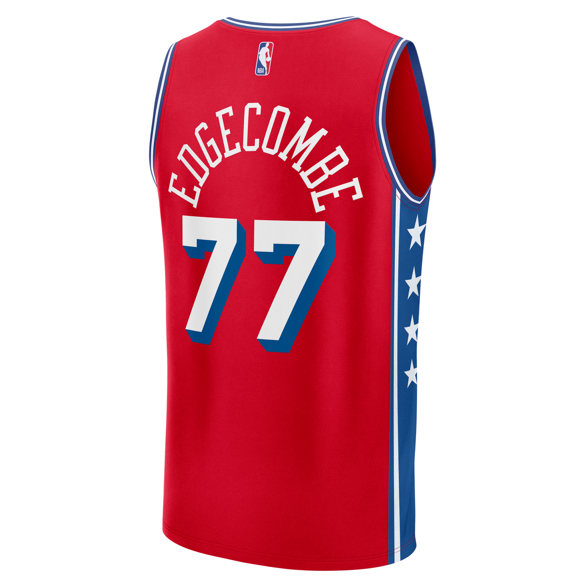 Men's Philadelphia 76ers VJ Edgecombe Fanatics Red Fast product image 4