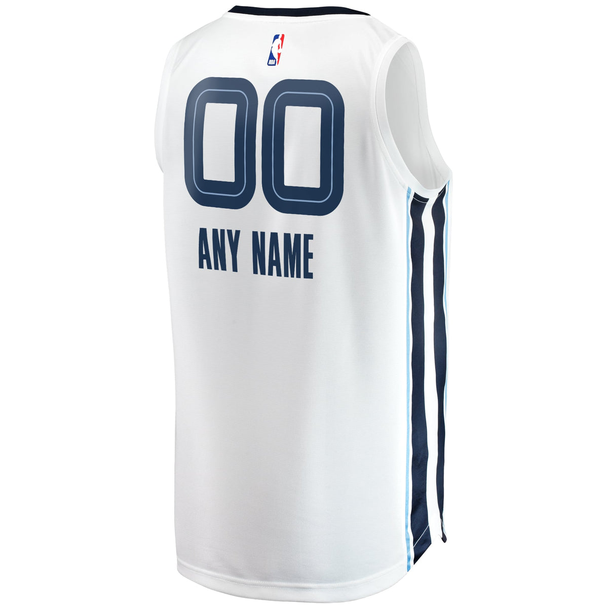 Men's Memphis Grizzlies Fanatics White Fast Break Custom product image 4