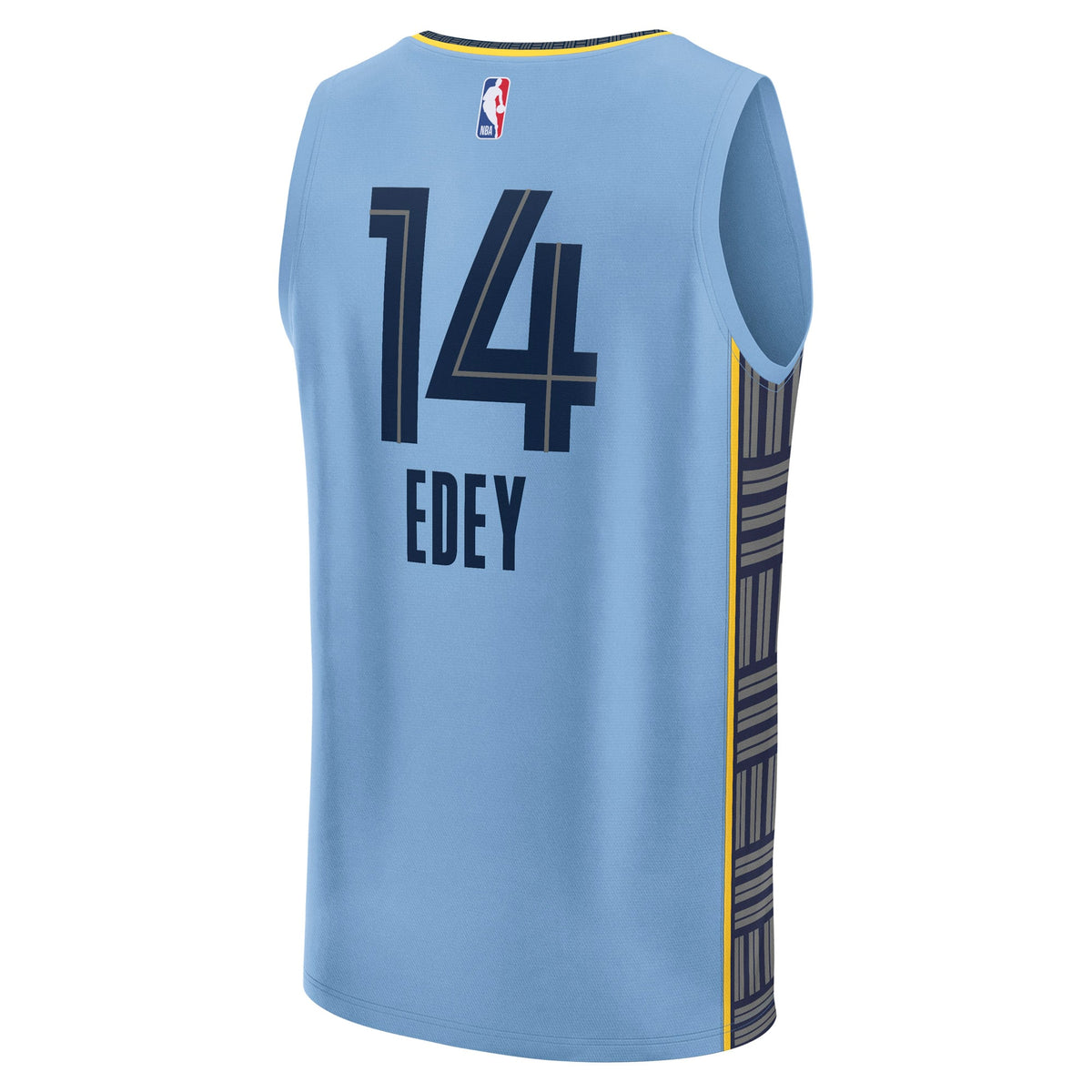 Men's Memphis Grizzlies Zach Edey Fanatics Light Blue Fast product image 4