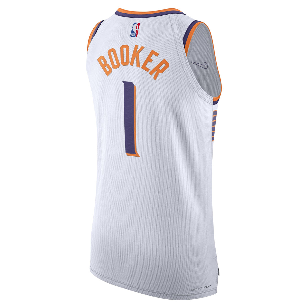 Men's Phoenix Suns Devin Booker Nike White Authentic Jersey product image 4