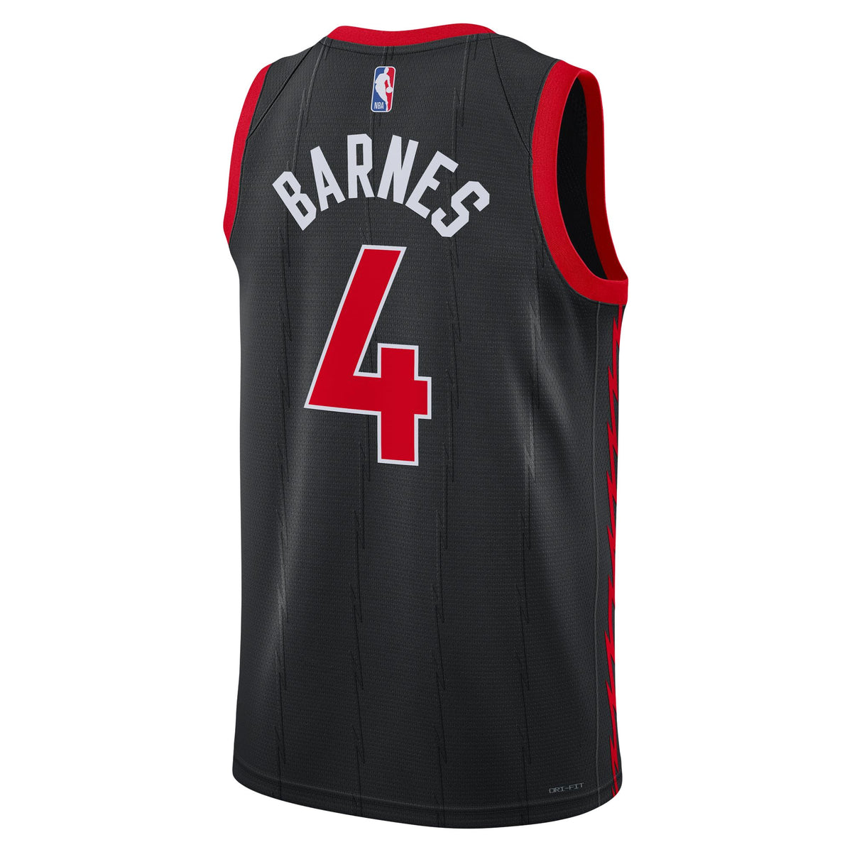 Unisex Toronto Raptors Scottie Barnes Jordan Brand Black product image 4