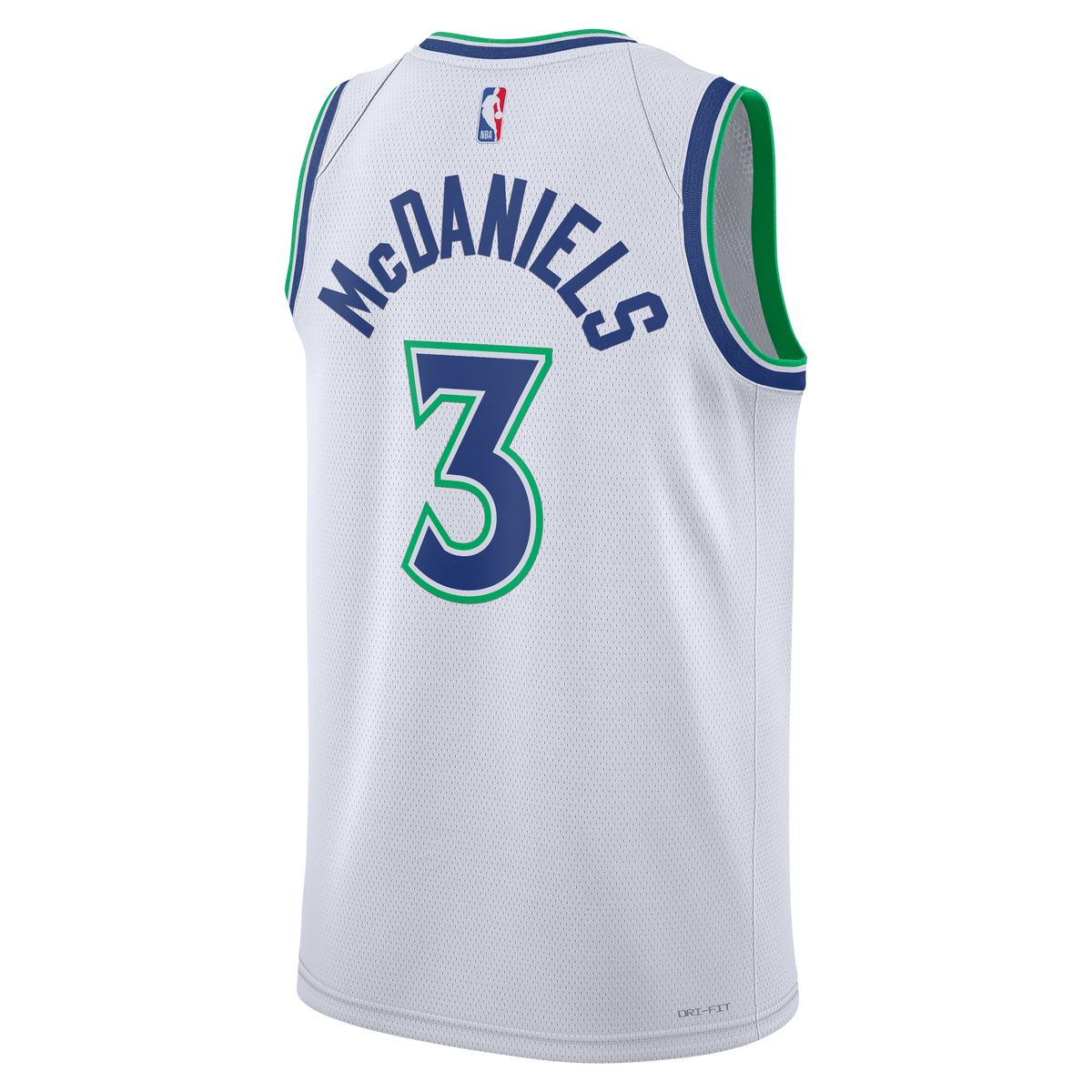 Unisex Minnesota Timberwolves Jaden McDaniels Nike White product image 4