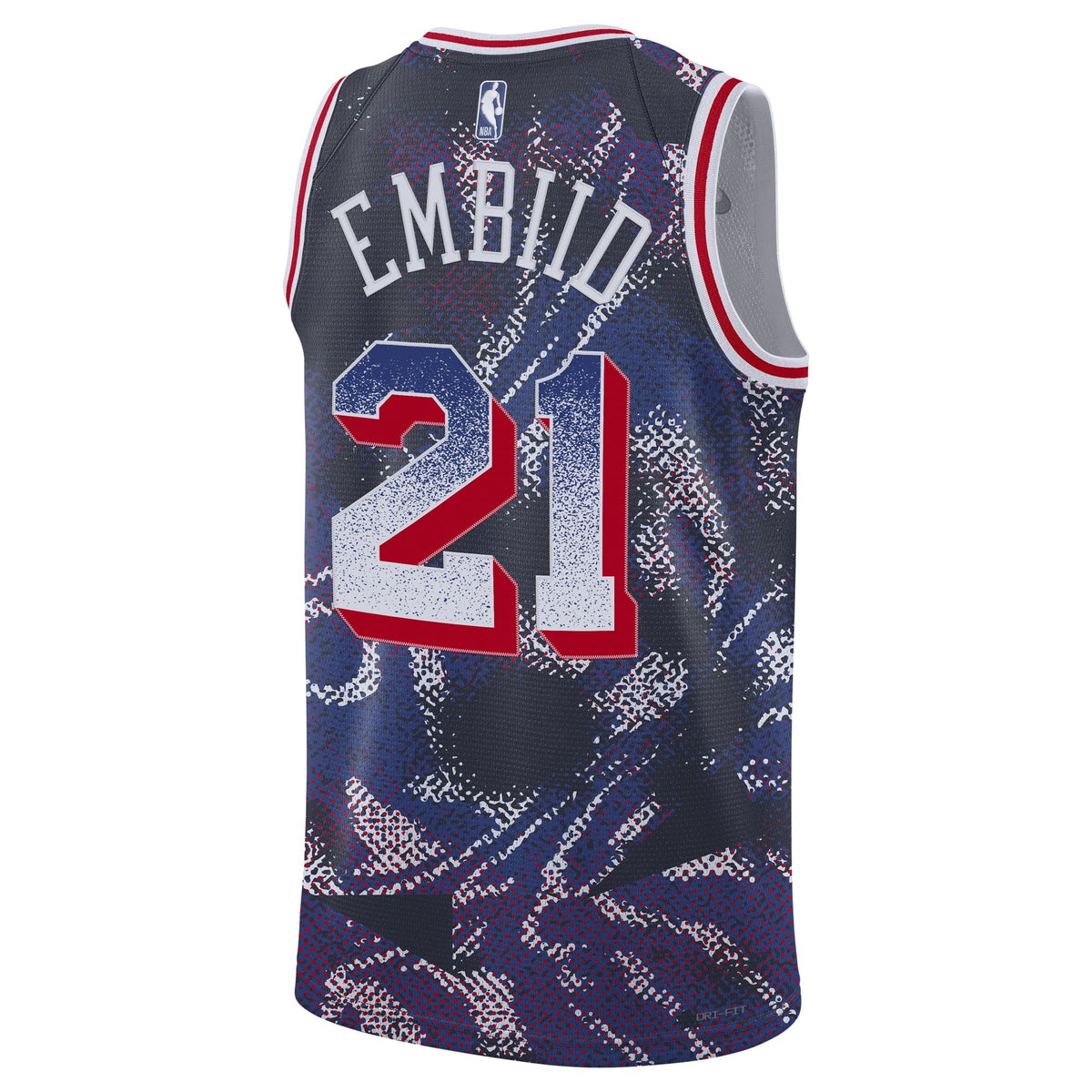 Unisex Philadelphia 76ers Joel Embiid Nike Navy 2025 Select product image 4