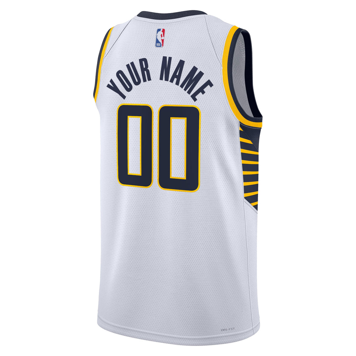 Unisex Indiana Pacers Nike White Swingman Custom Jersey product image 4