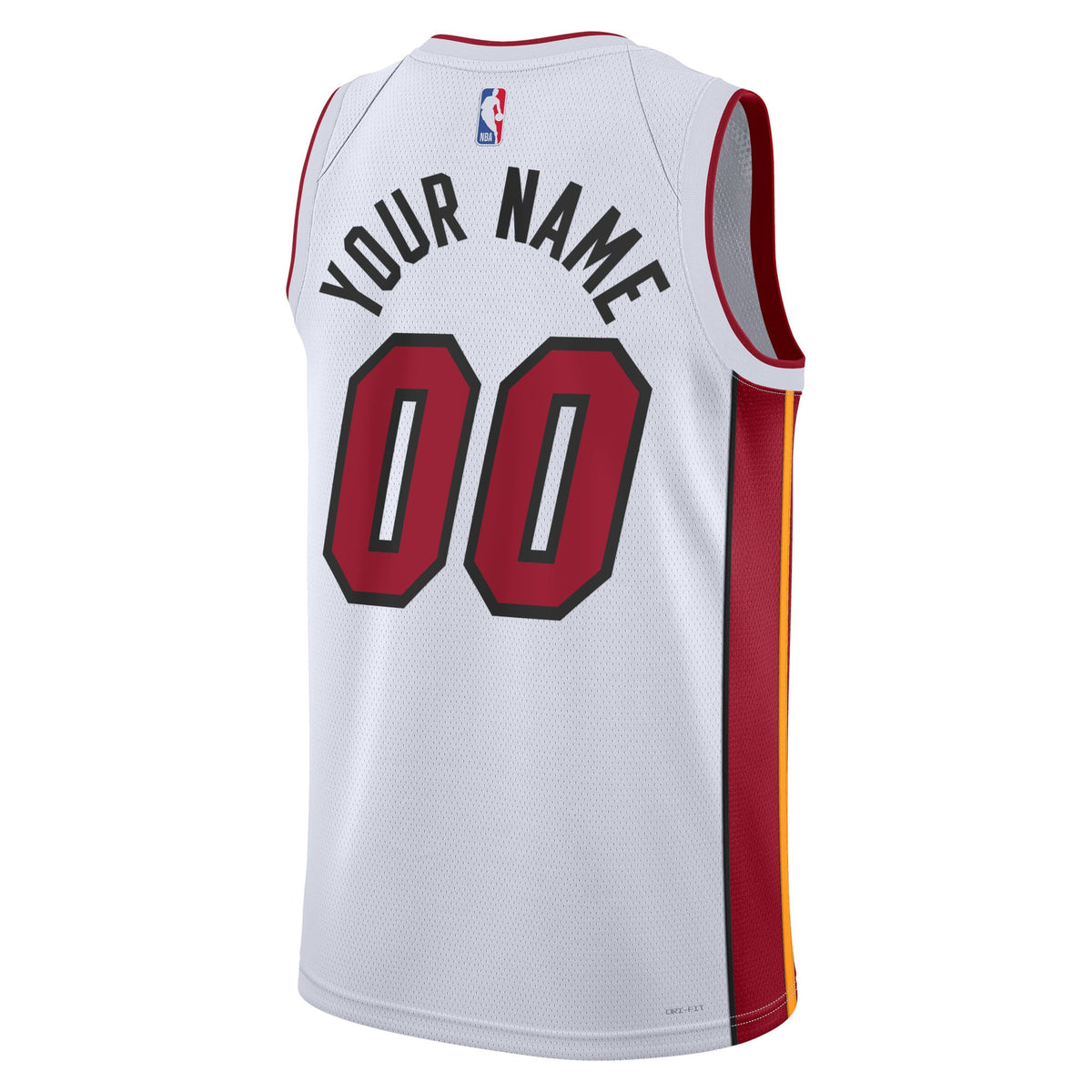 Unisex Miami Heat Nike White Swingman Custom Jersey product image 4