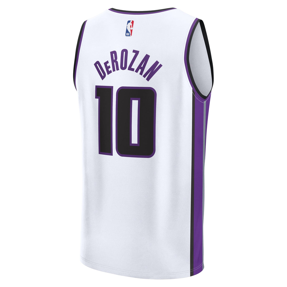 Youth Sacramento Kings DeMar DeRozan Fanatics White Fast product image 4