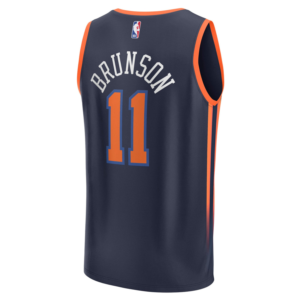 Youth New York Knicks Jalen Brunson Fanatics Navy Fast product image 4