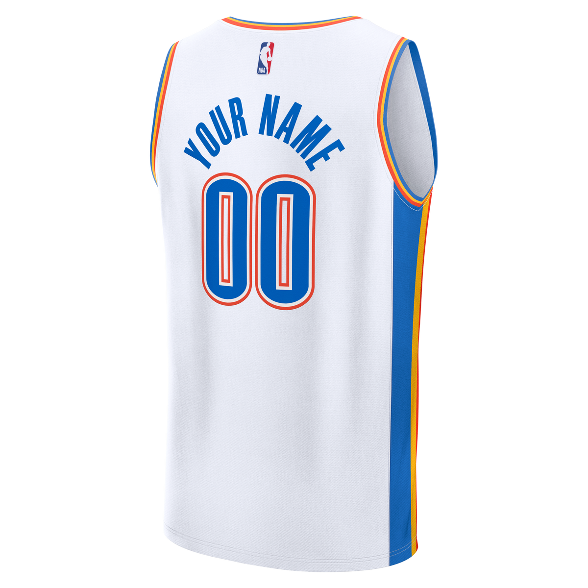 Youth Oklahoma City Thunder Fanatics White Fast Break product image 4
