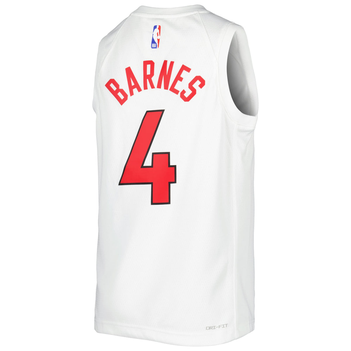 Youth Toronto Raptors Scottie Barnes Nike White Swingman product image 4
