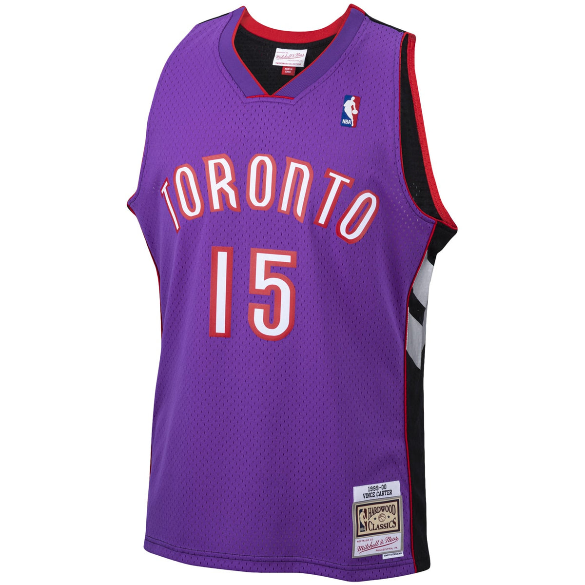 Men's Toronto Raptors Vince Carter Mitchell & Ness Purple product image 3