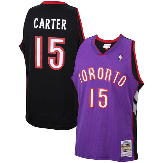 Men's Toronto Raptors Vince Carter Mitchell & Ness Purple product image 1