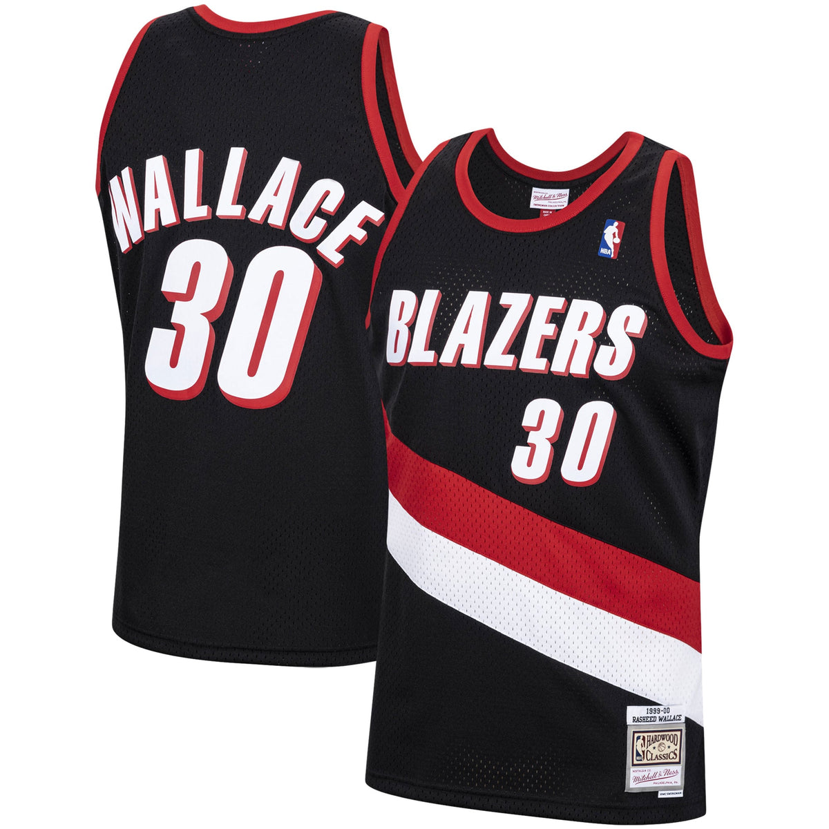 Men's Portland Trail Blazers Rasheed Wallace Mitchell & product image 1