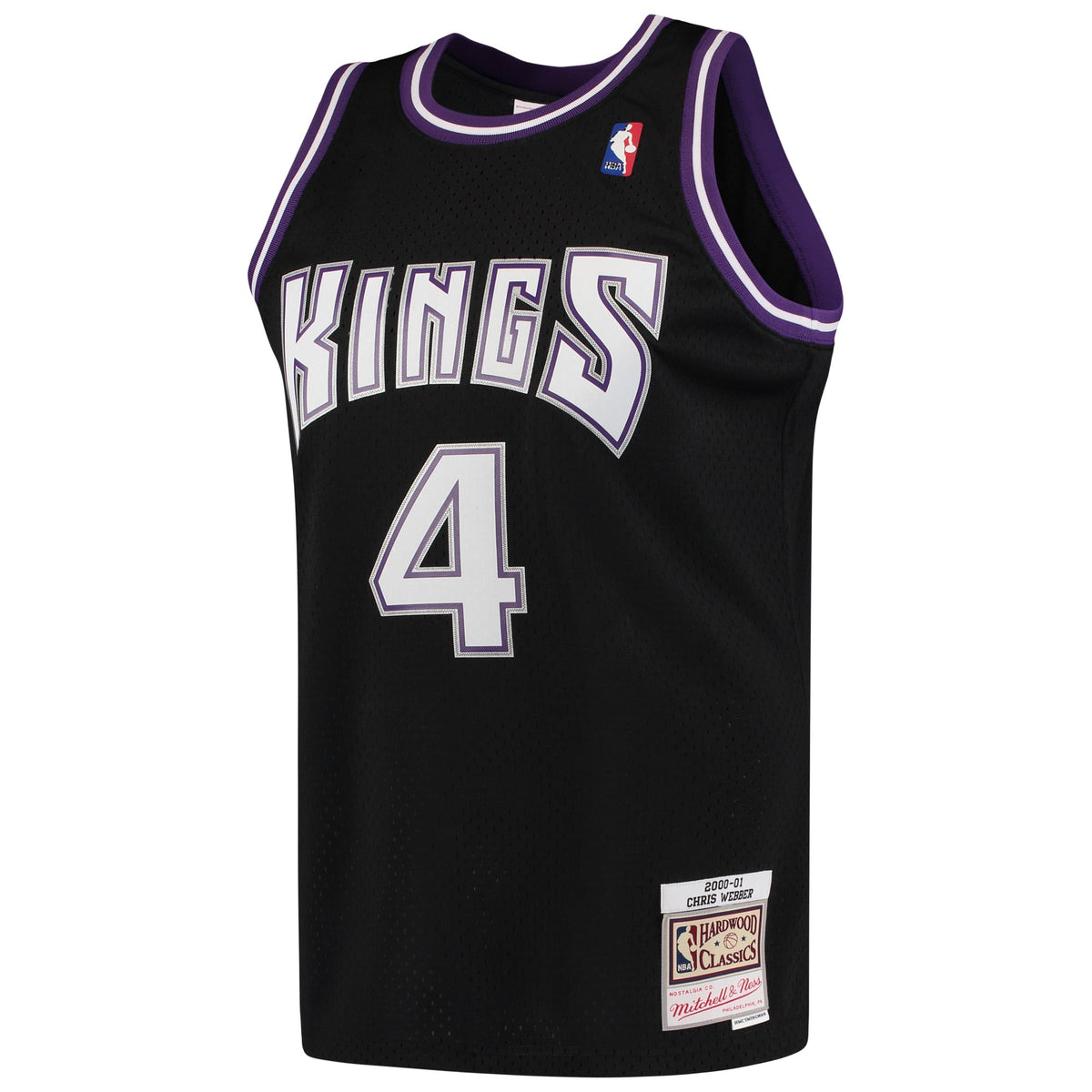 Men's Sacramento Kings Chris Webber Mitchell & Ness Black product image 3