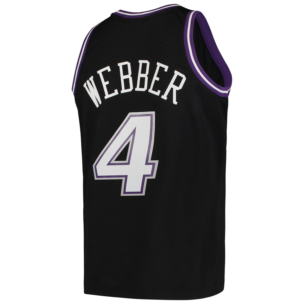 Men's Sacramento Kings Chris Webber Mitchell & Ness Black product image 4