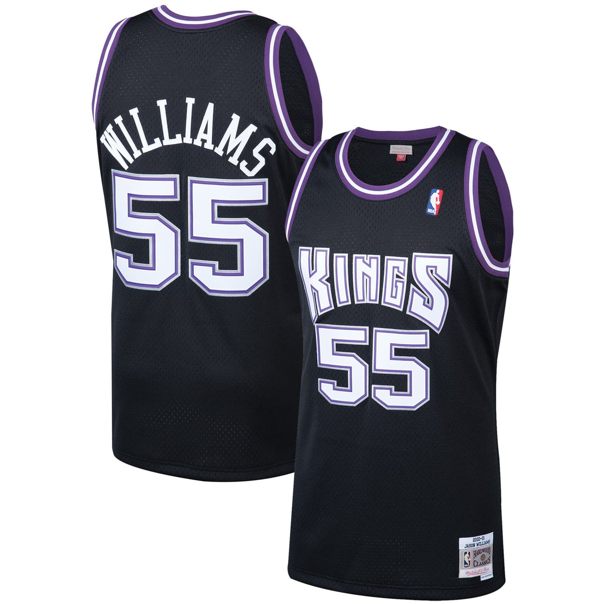 Men's Sacramento Kings Jason Williams Mitchell & Ness Black product image 2