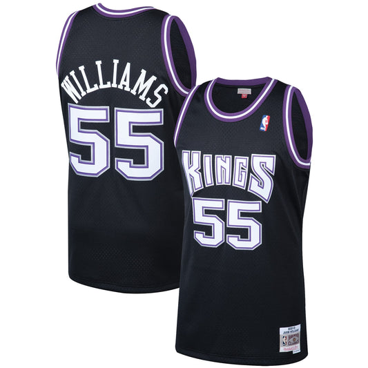 Men's Sacramento Kings Jason Williams Mitchell & Ness Black product image 1