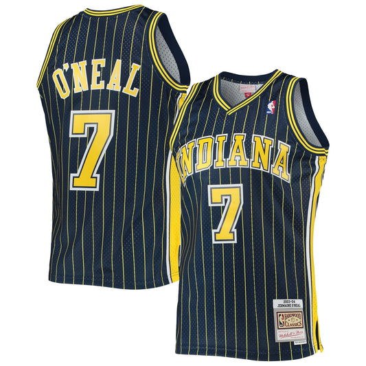 Men's Indiana Pacers Jermaine O'Neal Mitchell & Ness Navy product image 1
