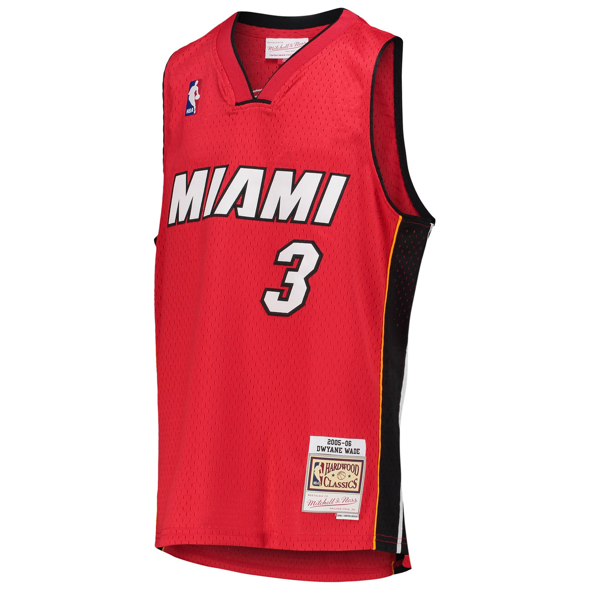 Youth Miami Heat Dwyane Wade Mitchell & Ness Red 2005/06 product image 3