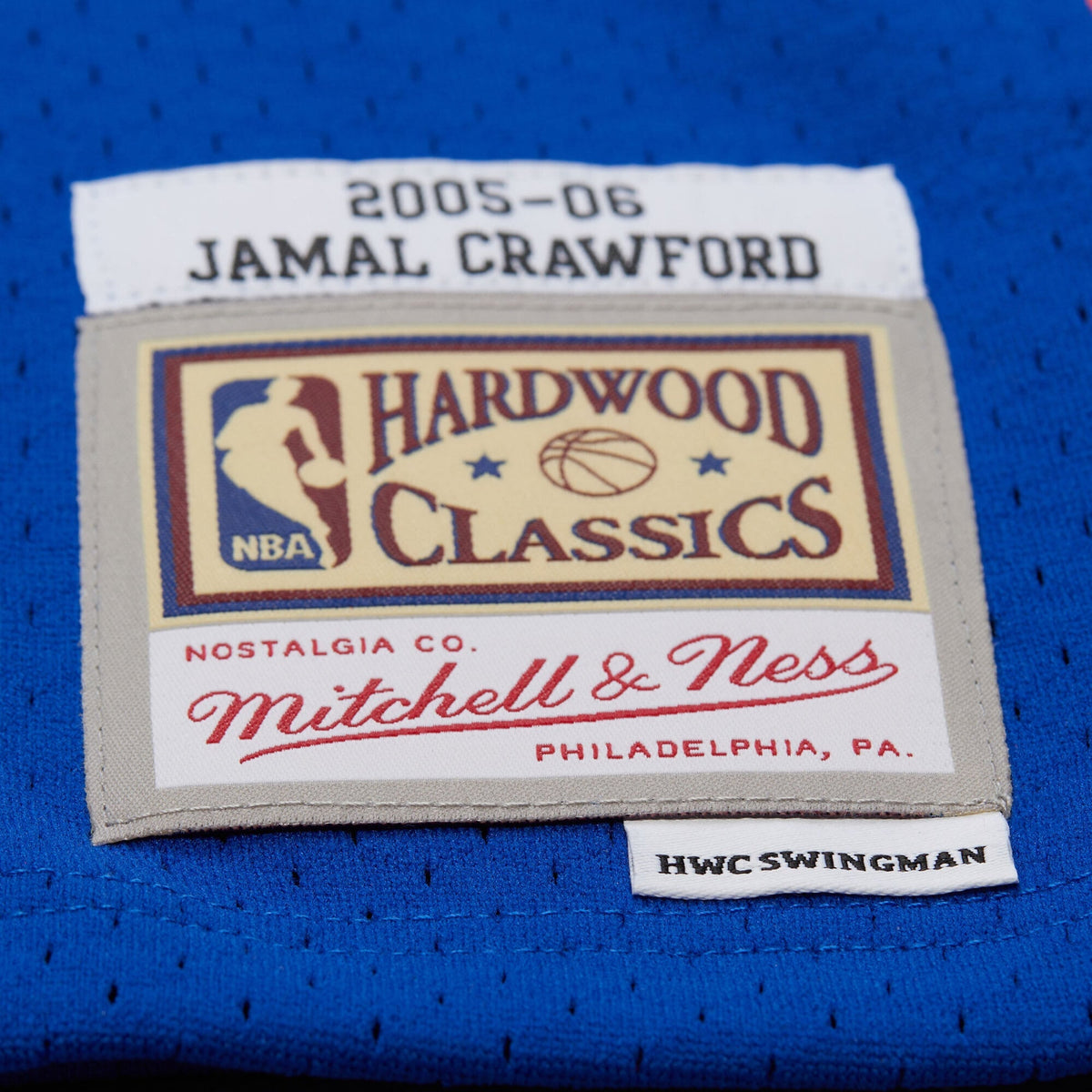 Men's New York Knicks Jamal Crawford Mitchell & Ness Blue product image 7
