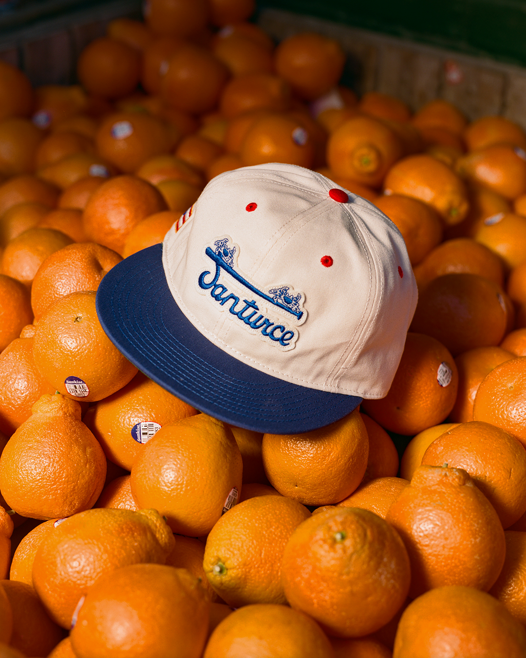 Santurce Cangrejeros Cotton Twill Ballcap product image 3, provided for visual reference and product detail review
