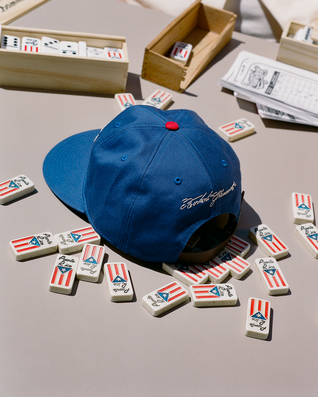Santurce Cangrejeros Cotton Twill Ballcap product image 4, provided for visual reference and product detail review